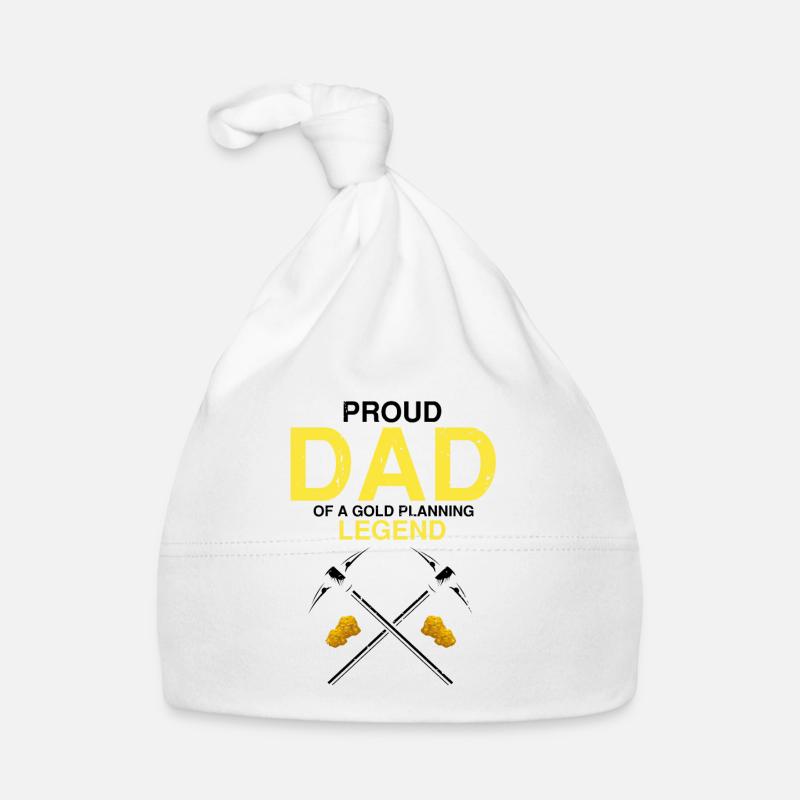 Gold Digger Gold Panning Gold Mining Designs Organic Baby Cap