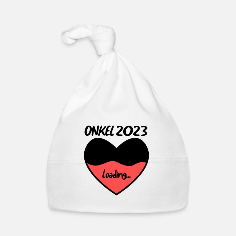 Onkel 2023 herz loading Baby Bio-Mütze