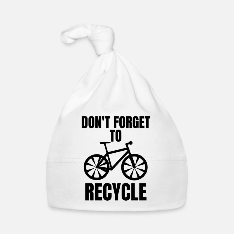Bicycle pun Organic Baby Cap