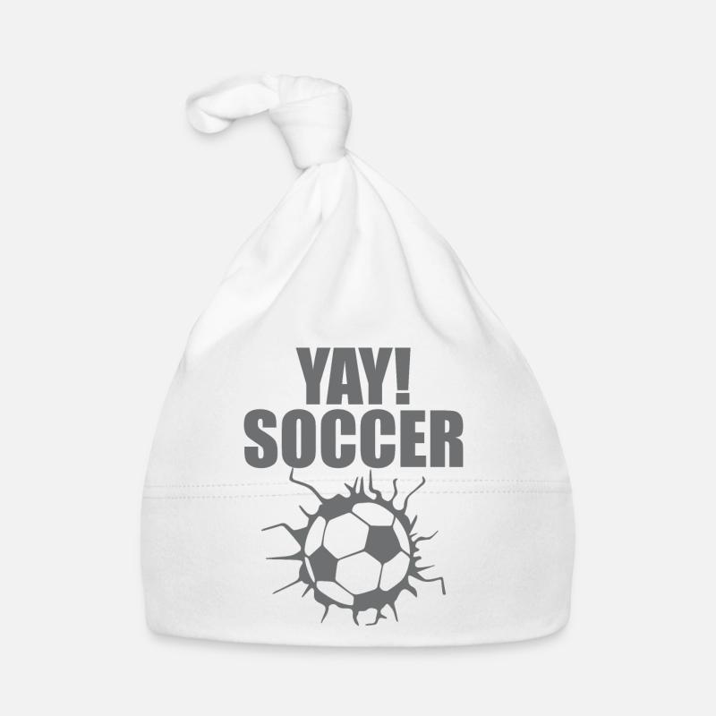 Fußball-Pause Baby Bio-Mütze