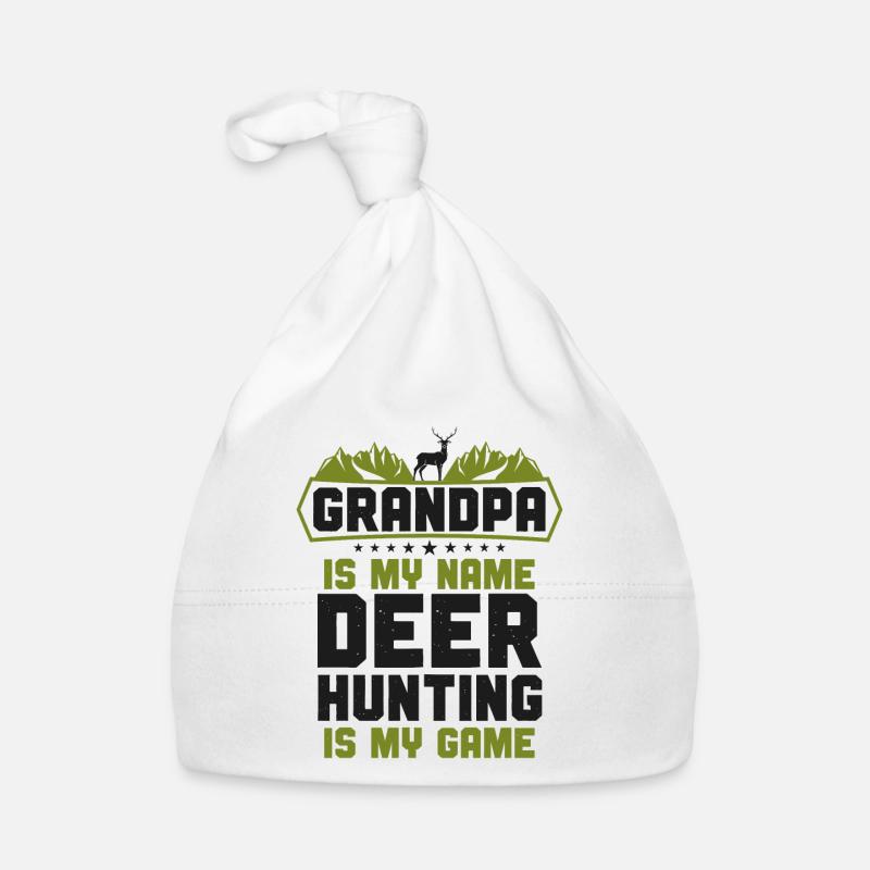 Buck Deer Hunting Hunter Organic Baby Cap