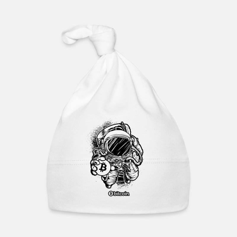 Astronaut bitcion Baby Bio-Mütze