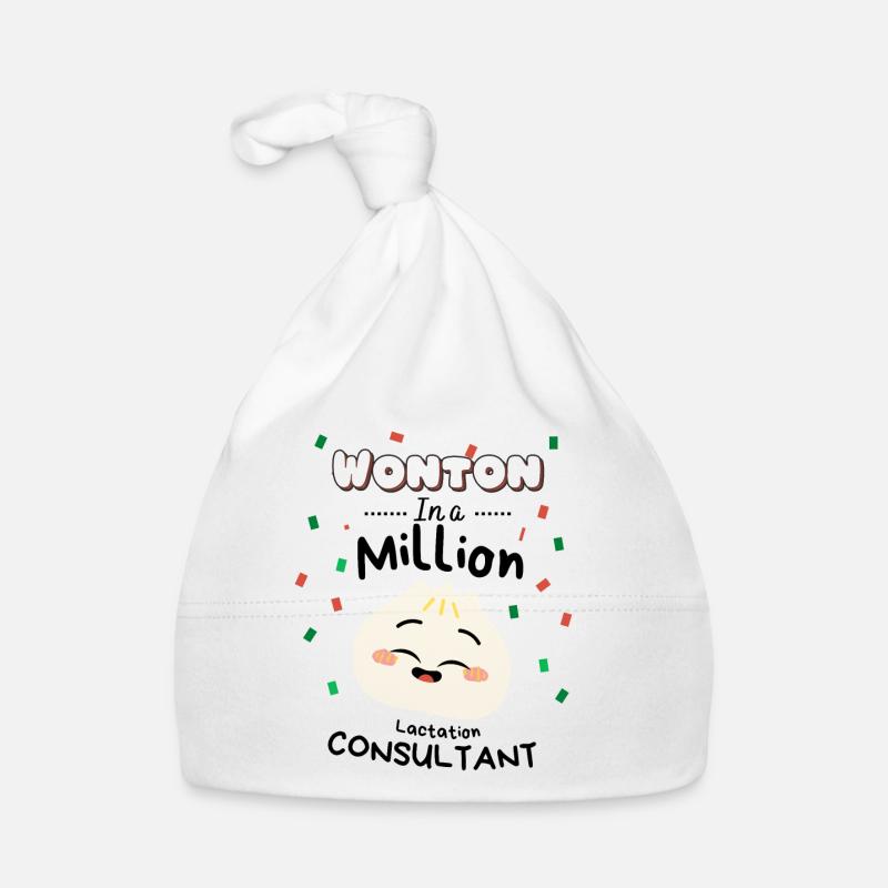 Humor lactation consultant breastfeeding support Organic Baby Cap