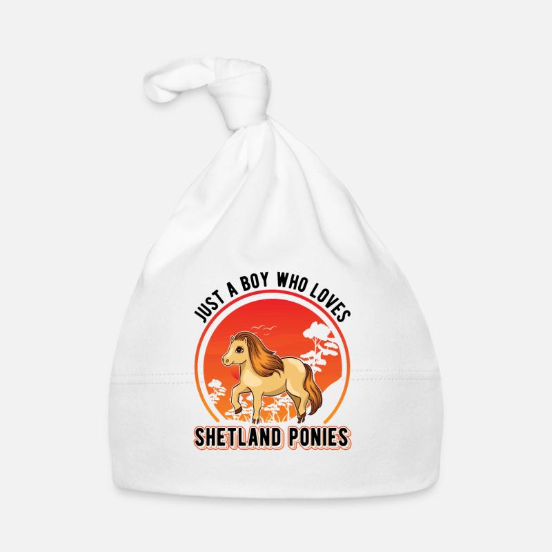Shetland Pony Boy Shetland Pony Shetty Bonnet bio Bébé