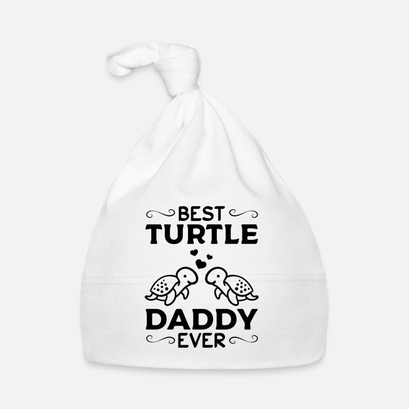 Best Turtle Daddy Ever Sea Turtle Daddy Cute Baby Bio-Mütze