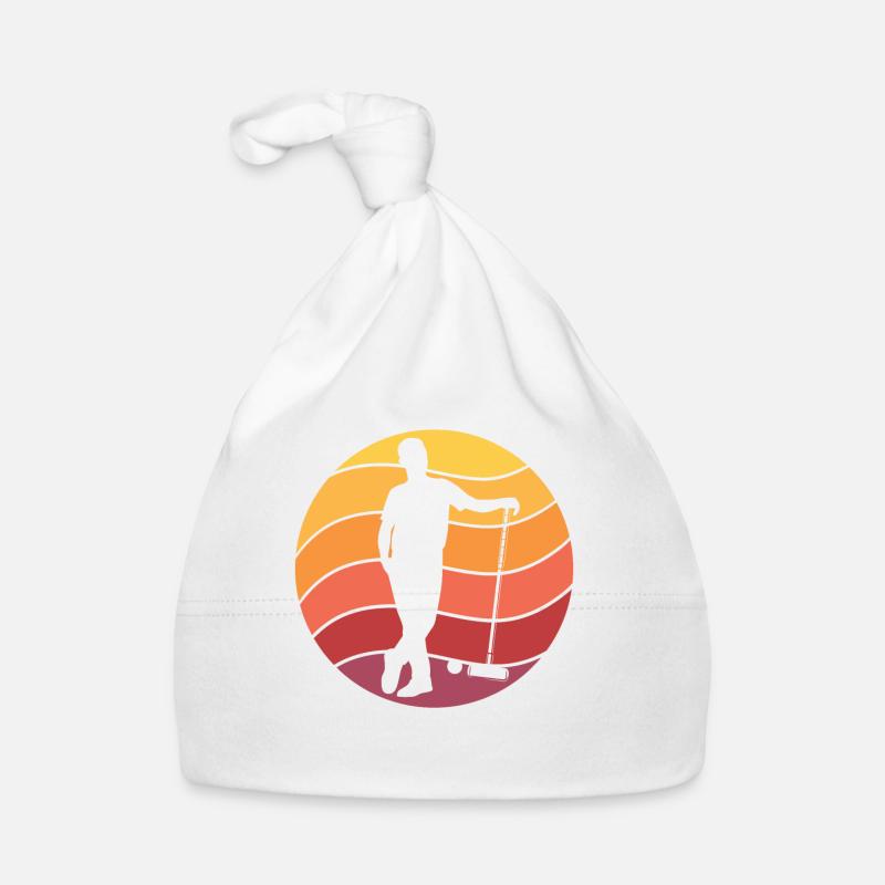 Krocket Retro Baby Bio-Mütze