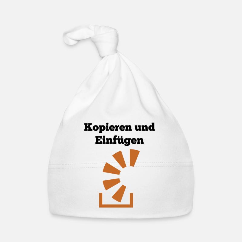 Kopieren Und Einfügen Programmierer Entwickler Cod Baby Bio-Mütze