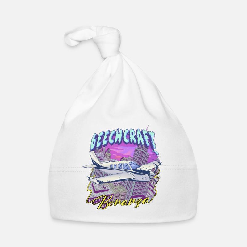 Beech Bonanza Skyline Baby Bio-Mütze