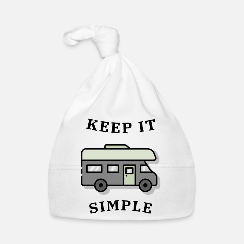 Halten Sie es einfach Baby Bio-Mütze