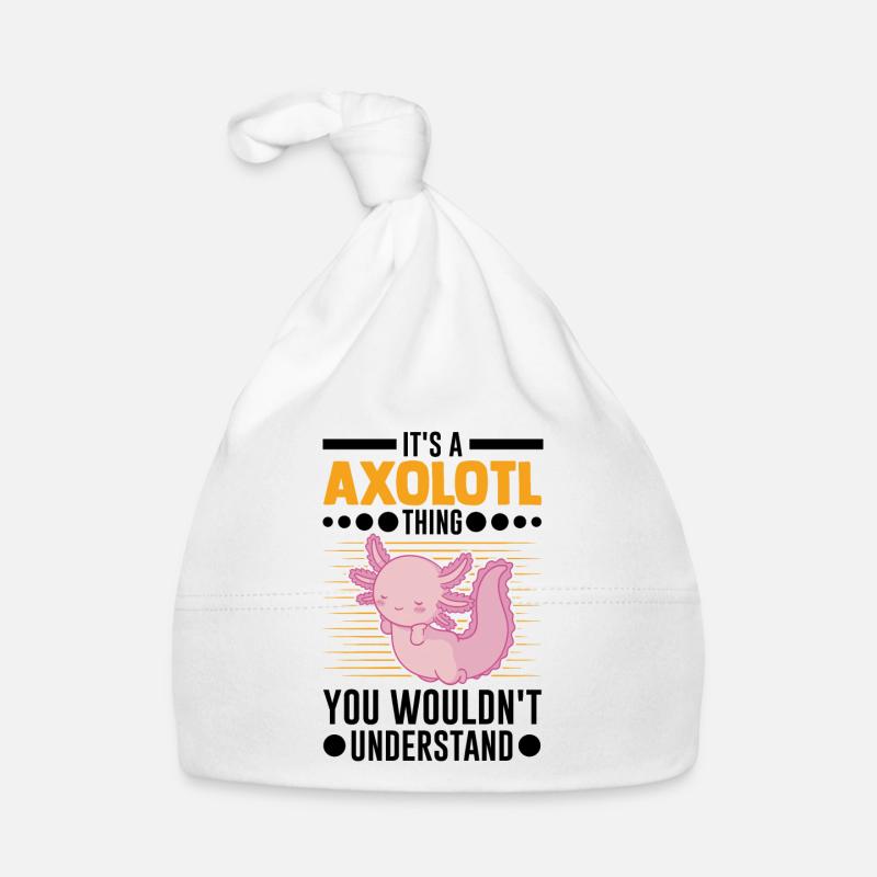 Axolotl Gift Tail Lurch Organic Baby Cap