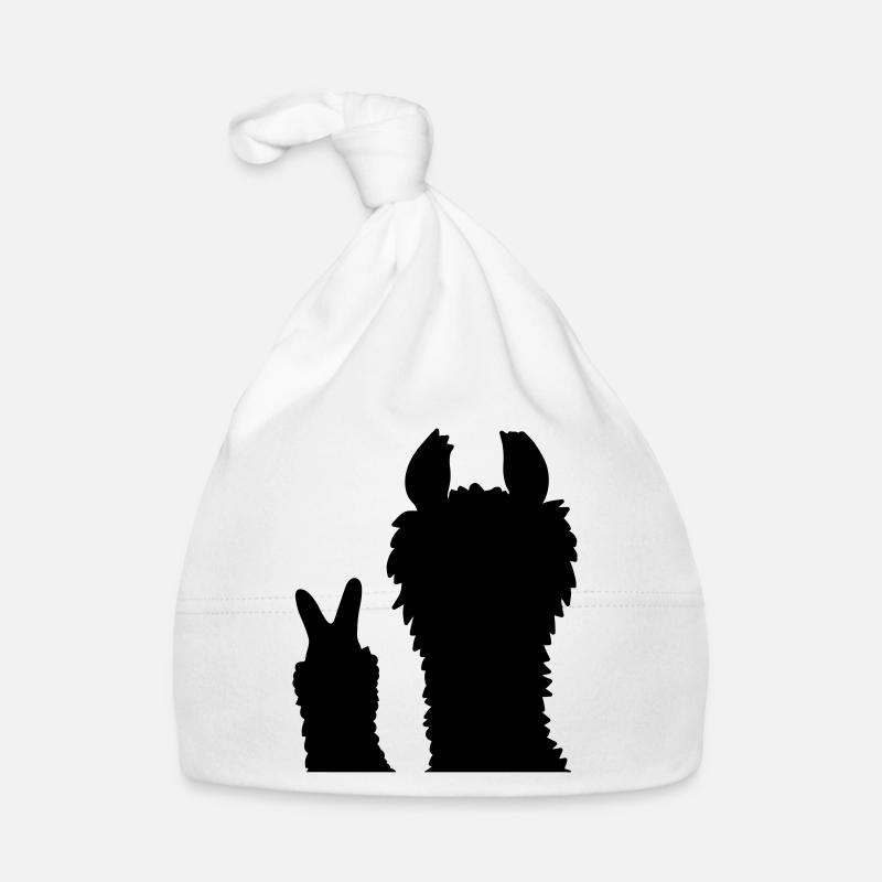 Silhouette aucun drame lama Bonnet bio Bébé