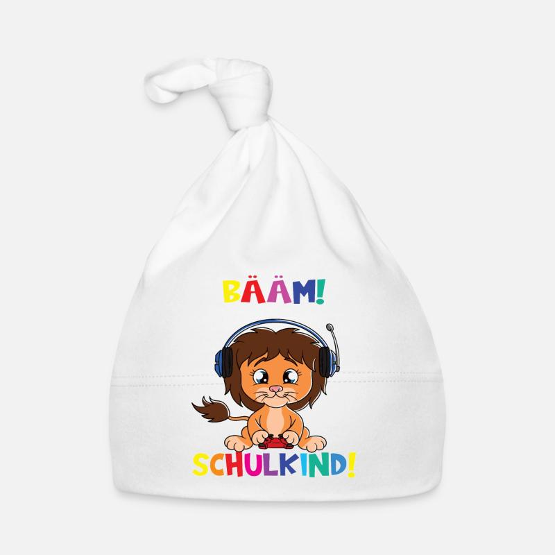 Bääm! Ich Bin Jetzt Schulkind Einschulung Baby Bio-Mütze