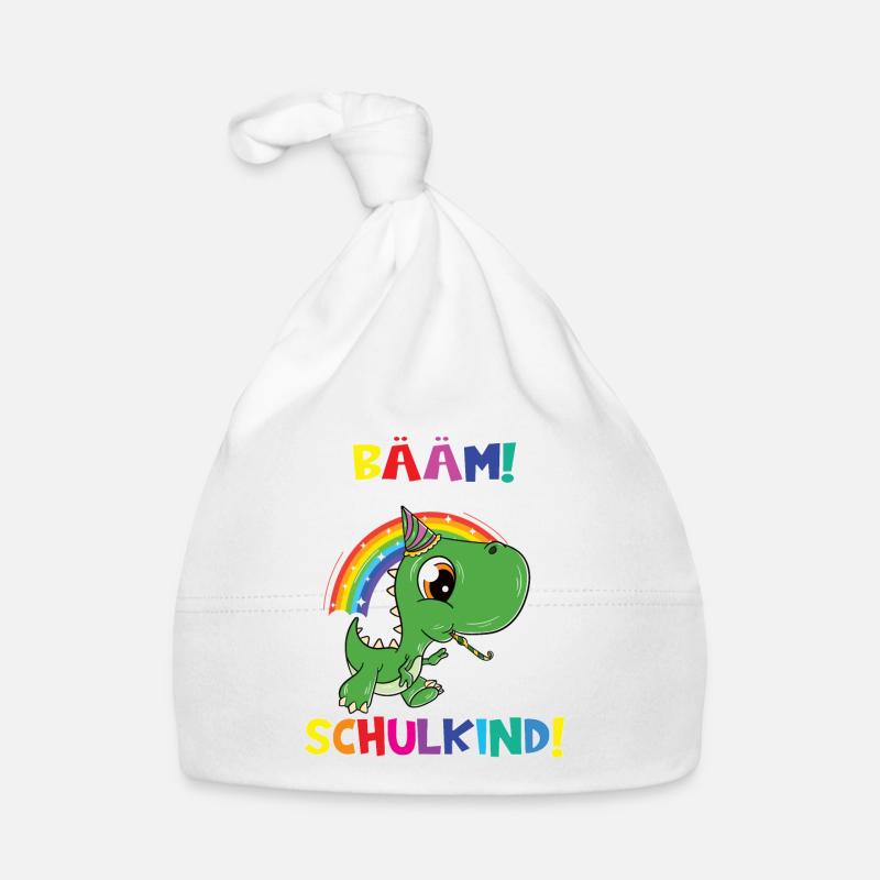 Bääm! Ich Bin Jetzt Schulkind Einschulung Baby Bio-Mütze