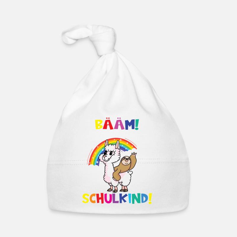 Bääm! Ich Bin Jetzt Schulkind Einschulung Baby Bio-Mütze