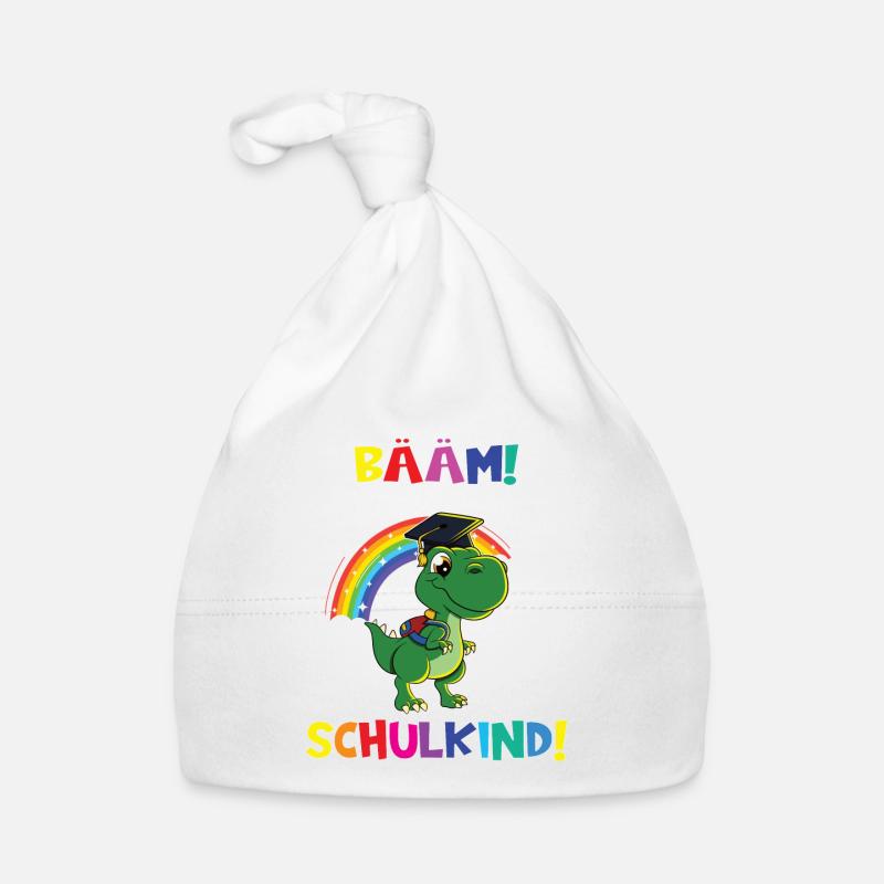 Bääm! Ich Bin Jetzt Schulkind Einschulung Baby Bio-Mütze