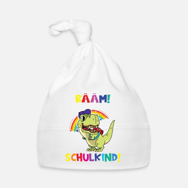 Bääm! Ich Bin Jetzt Schulkind Einschulung Baby Bio-Mütze