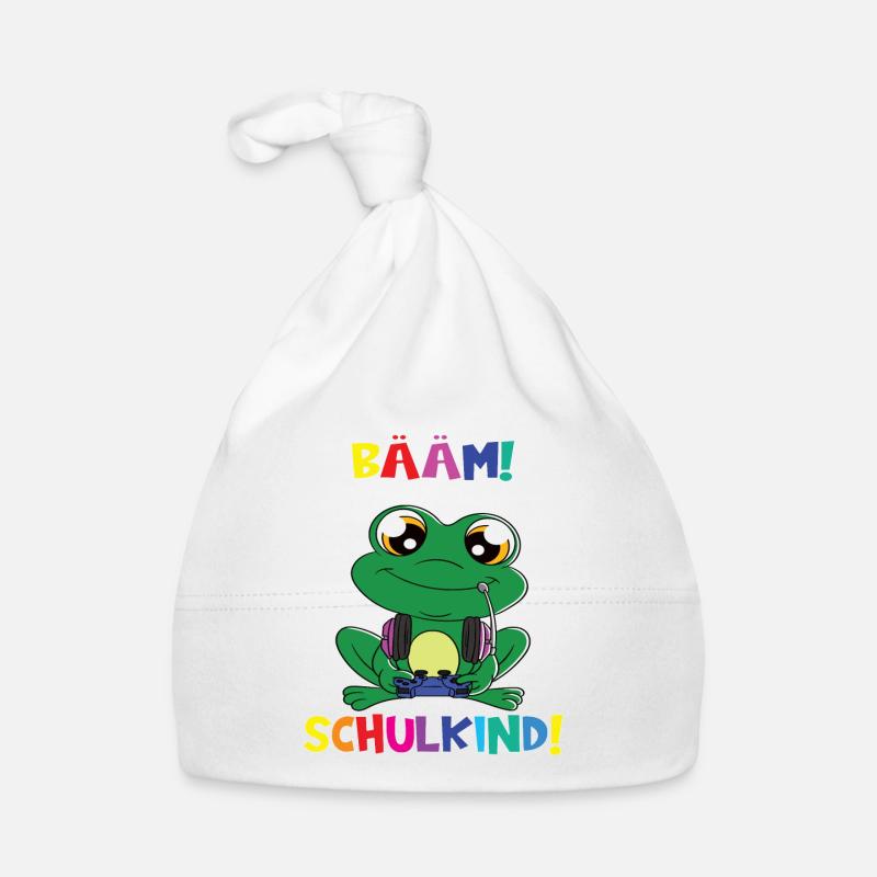 Bääm! Ich Bin Jetzt Schulkind Einschulung Baby Bio-Mütze