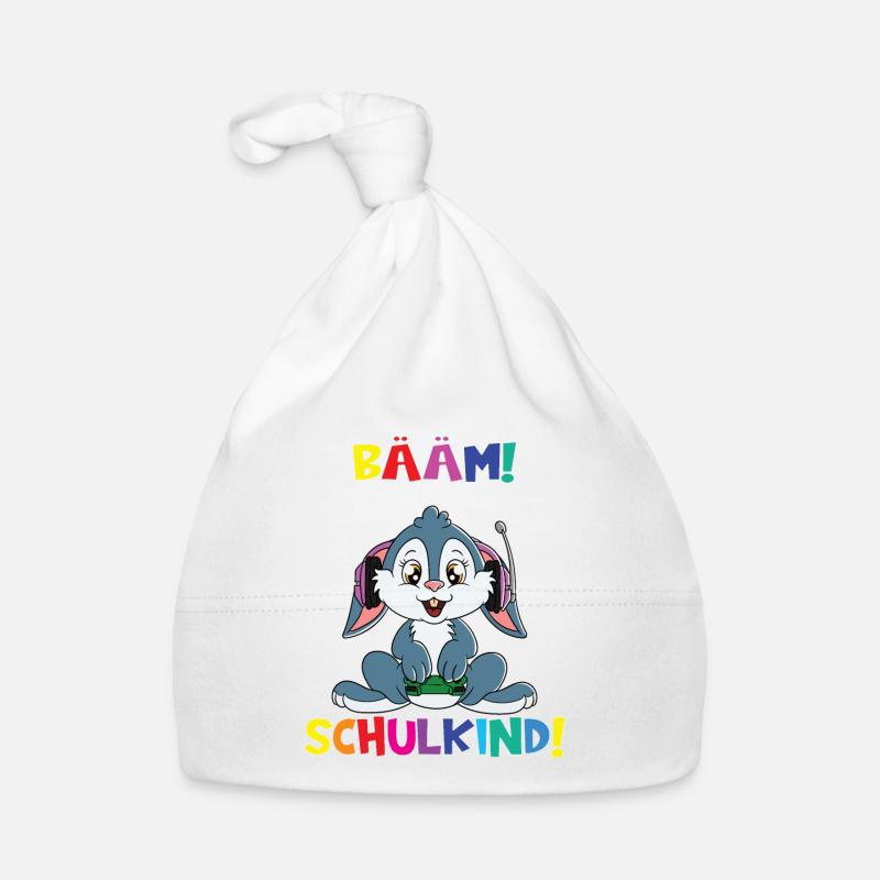 Bääm! Ich Bin Jetzt Schulkind Einschulung Baby Bio-Mütze