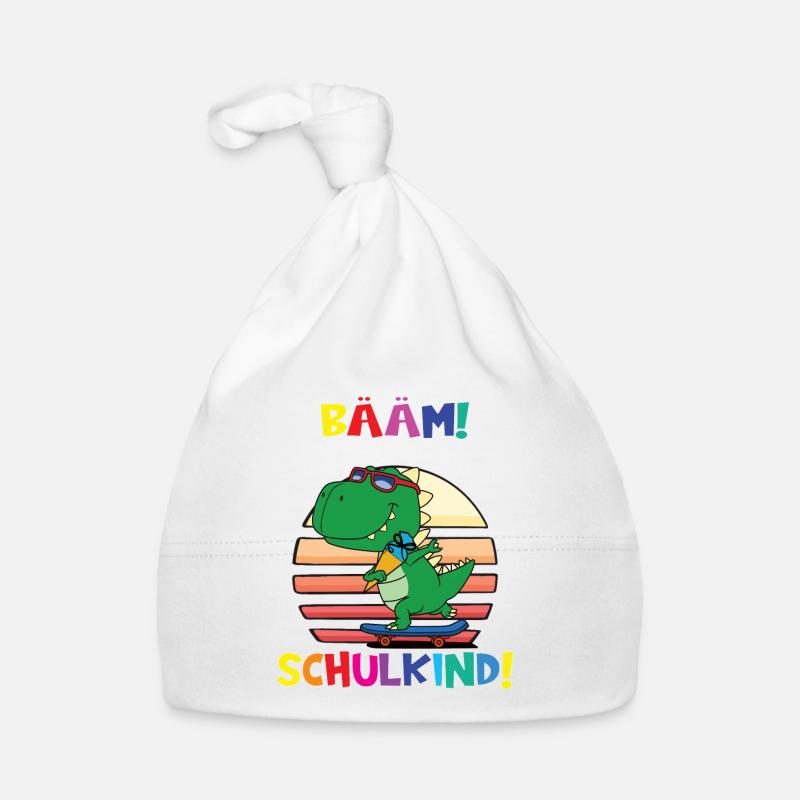 Bääm! Ich Bin Jetzt Schulkind Einschulung Baby Bio-Mütze