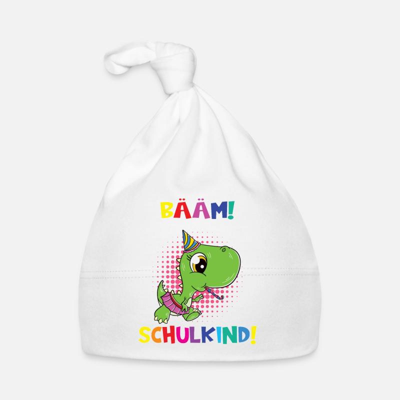 Bääm! Ich Bin Jetzt Schulkind Einschulung Baby Bio-Mütze