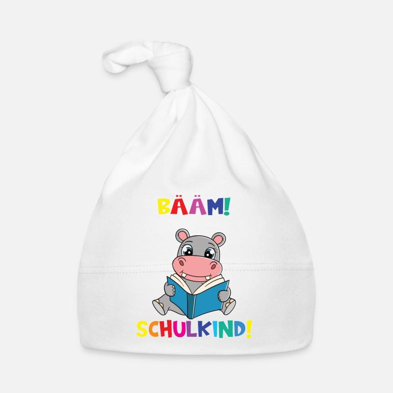 Bääm! Ich Bin Jetzt Schulkind Einschulung Baby Bio-Mütze