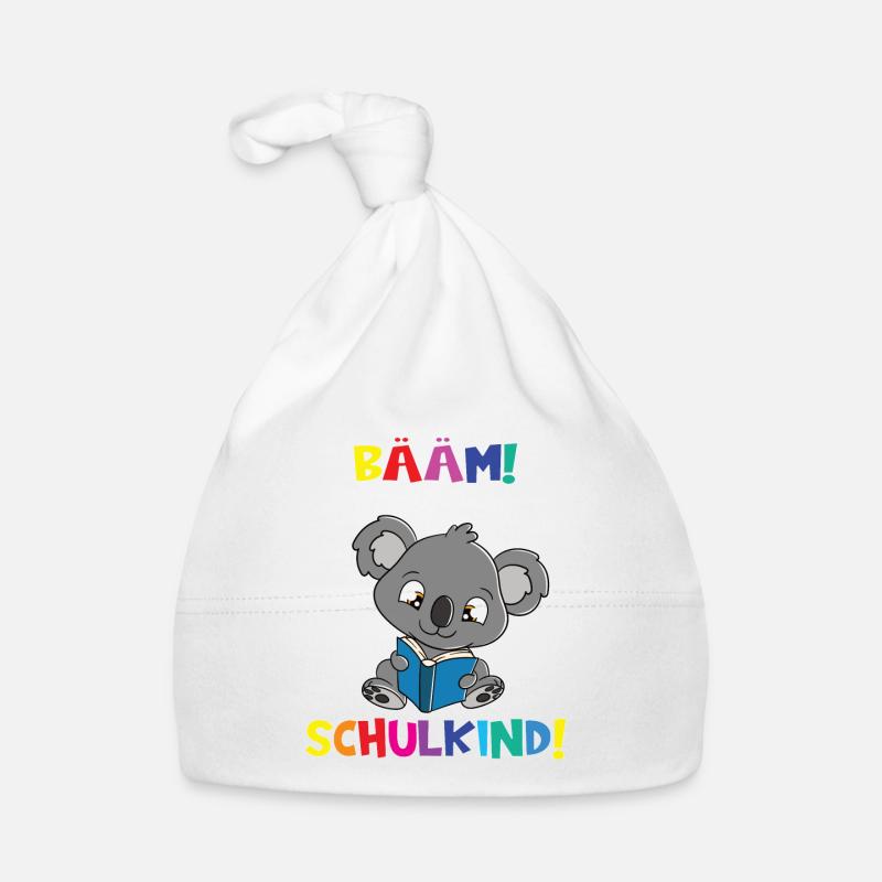 Bääm! Ich Bin Jetzt Schulkind Einschulung Baby Bio-Mütze