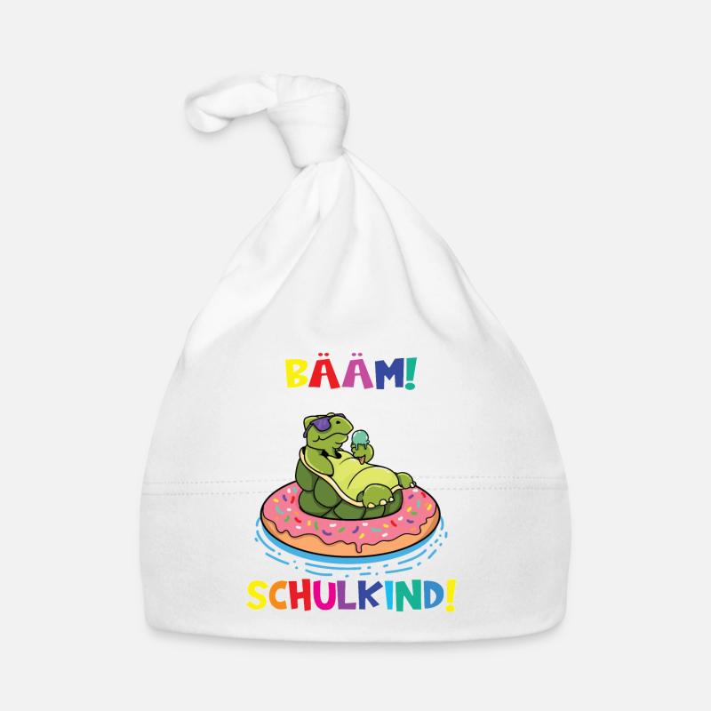 Bääm! Ich Bin Jetzt Schulkind Einschulung Baby Bio-Mütze