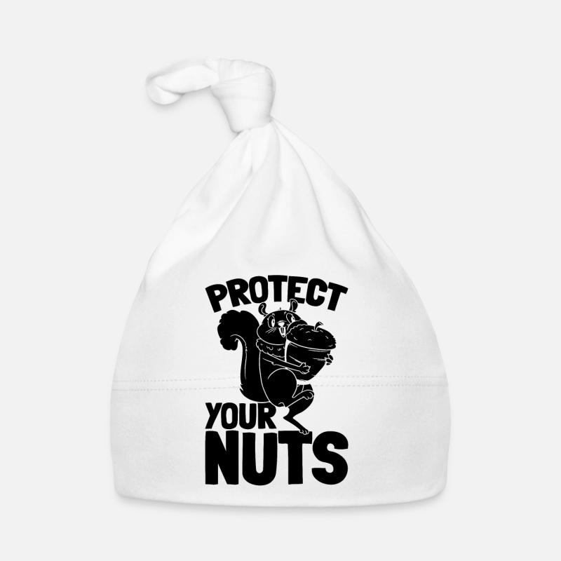 Mignon amoureux des écureuils - Protéger Bonnet bio Bébé