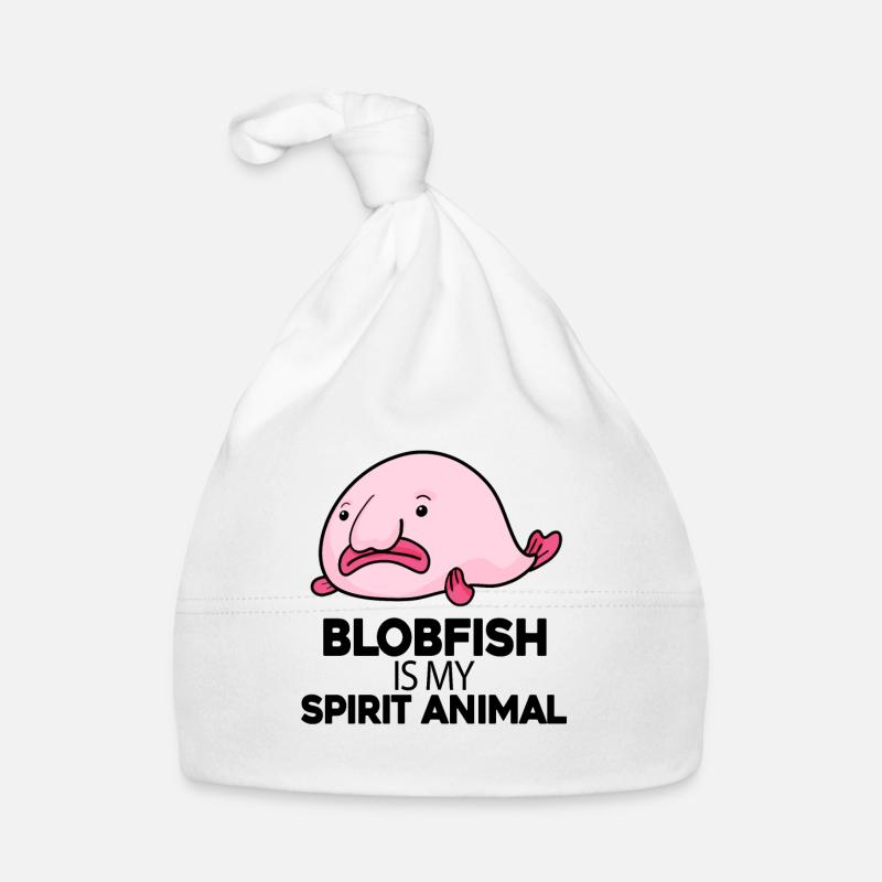 Poisson Blobfish Bonnet bio Bébé