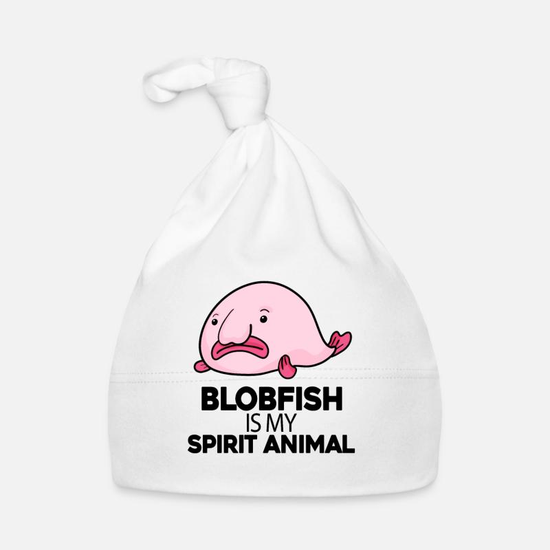 Blobfish Fish Organic Baby Cap