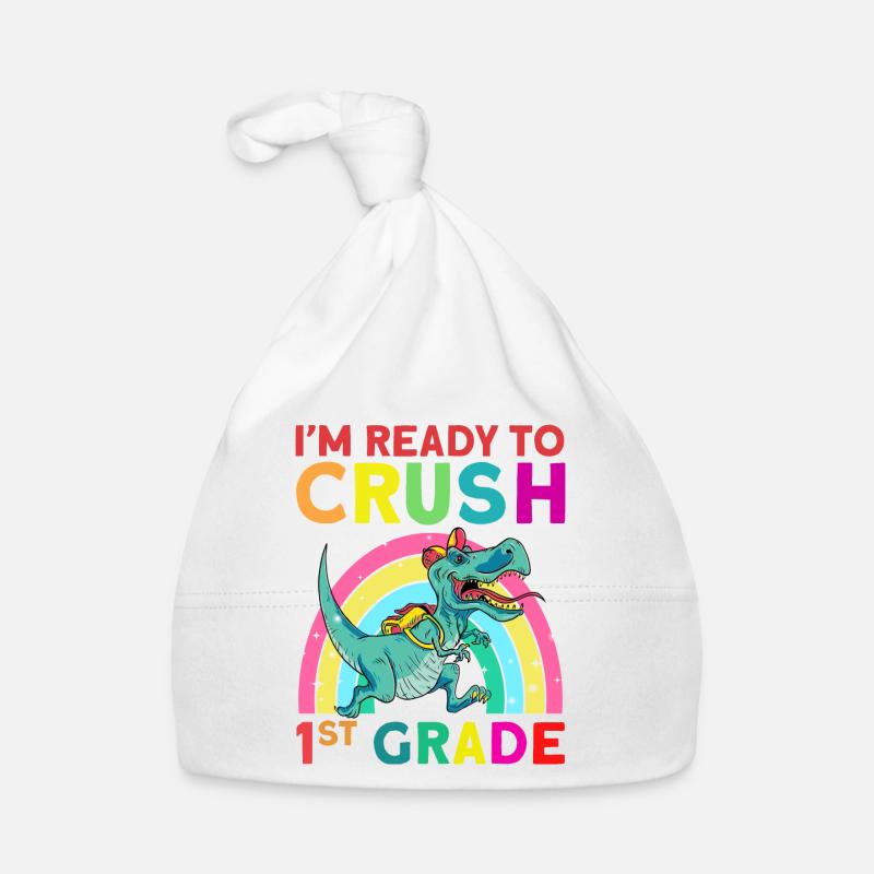 I'm Ready To Crush 1st Grade Organic Baby Cap