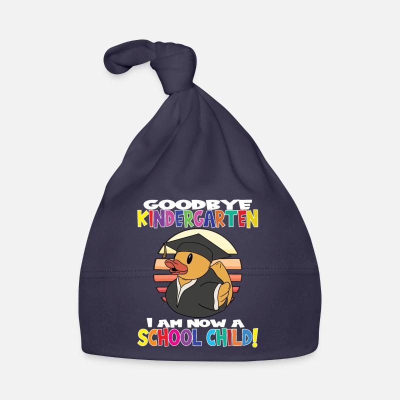 Goodbye Kindergarten I Am A Schoolchild Now! Baby Bio-Mütze