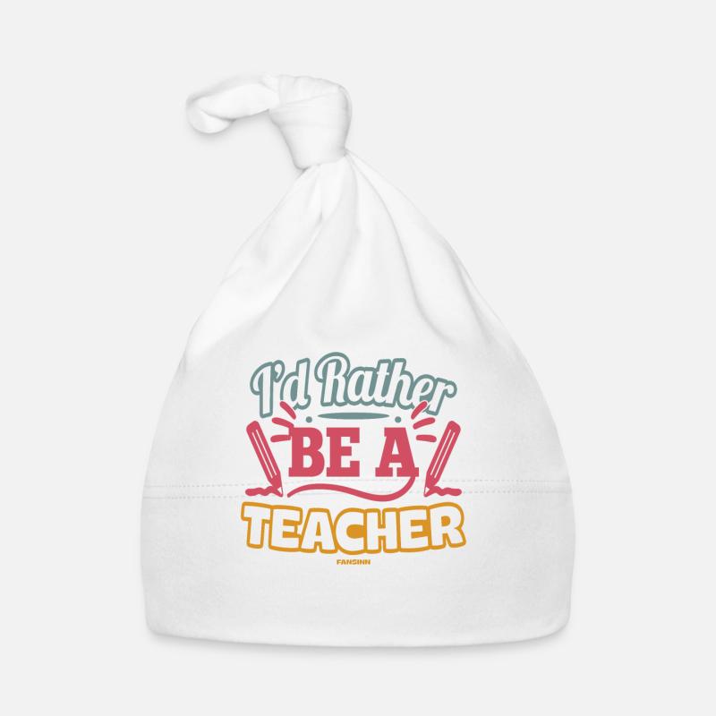 Je préfère être un enseignant Bonnet bio Bébé