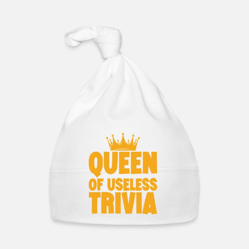 Queen Of Useless Trivia 3 Baby Bio-Mütze