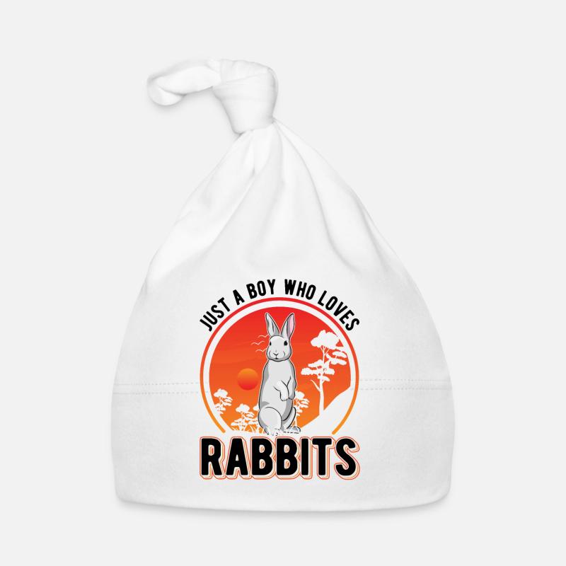 Lapin Jeune Lapin Lapin Lapin Bonnet bio Bébé