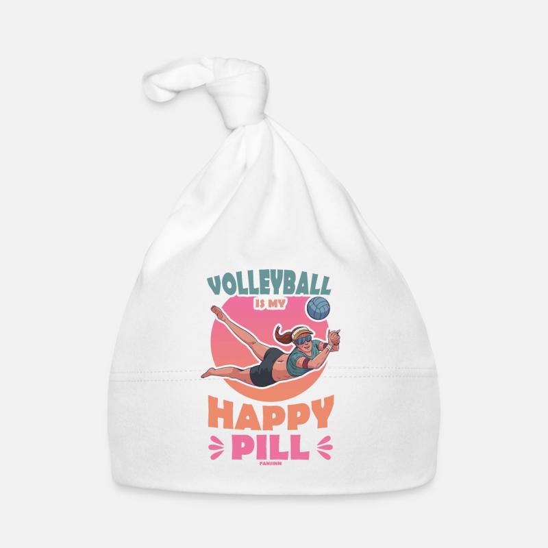 Volley-ball Bonnet bio Bébé