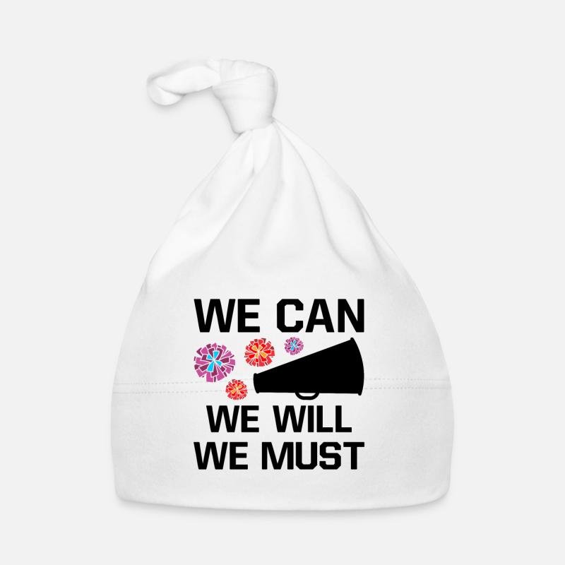 We Can We Must We Will Cheerleading Cheerleader Da Baby Bio-Mütze