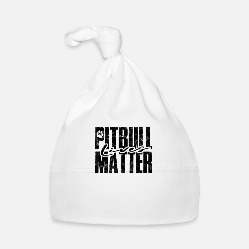 Pitbull Lives Matter - Haustier Baby Bio-Mütze