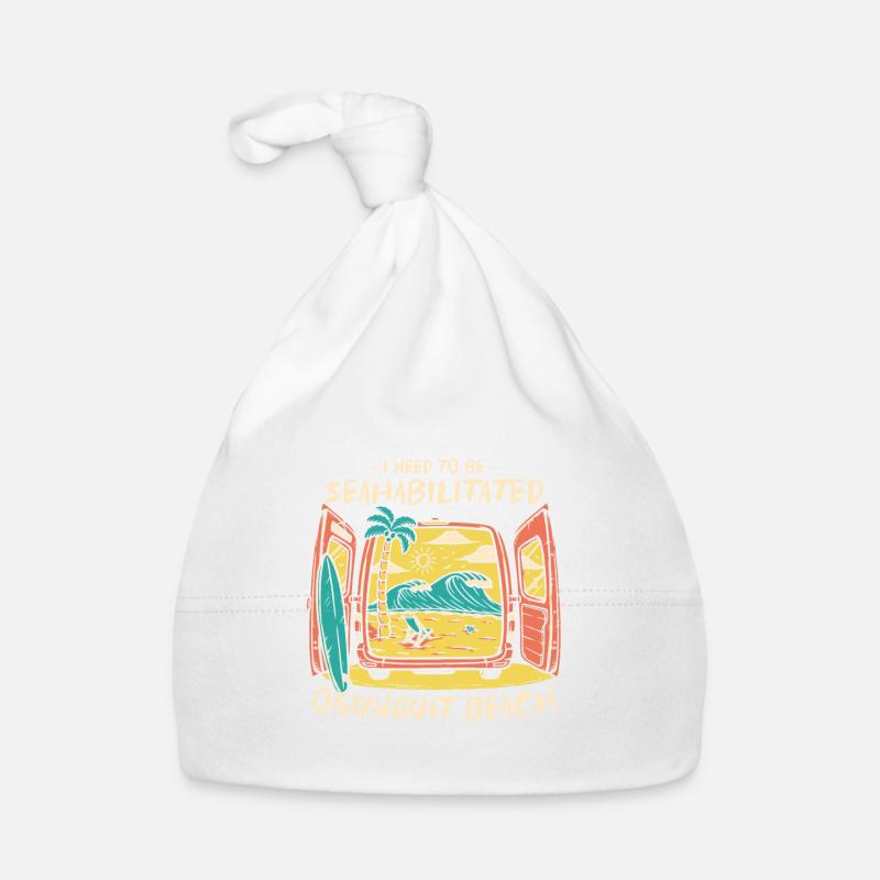 I Need To Be Seahabilitated Ogunquit Beach Summer Baby Bio-Mütze