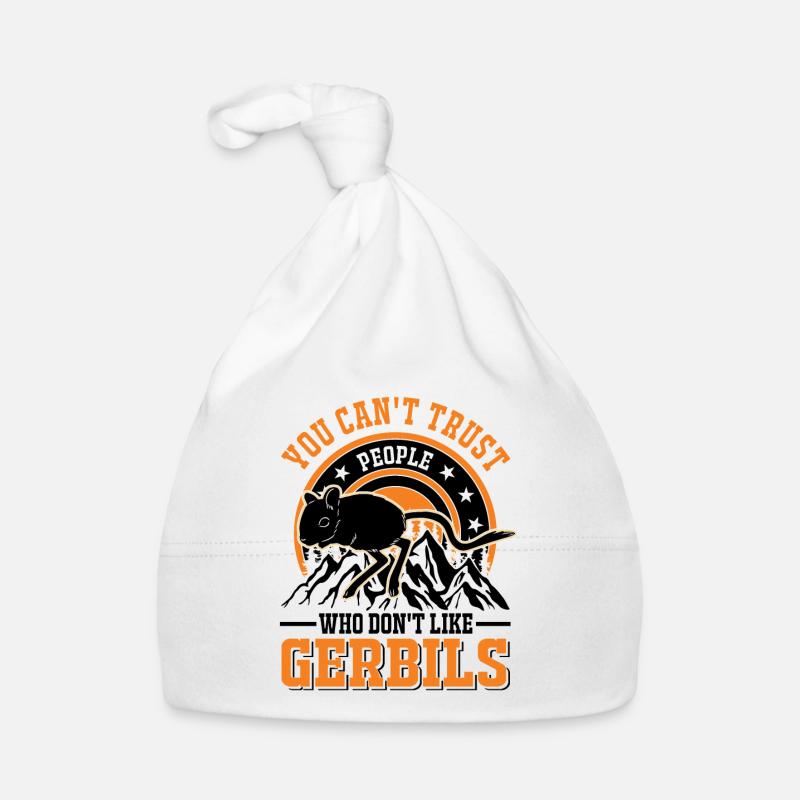 Gerbil Gift Racing Rat Germesau Organic Baby Cap