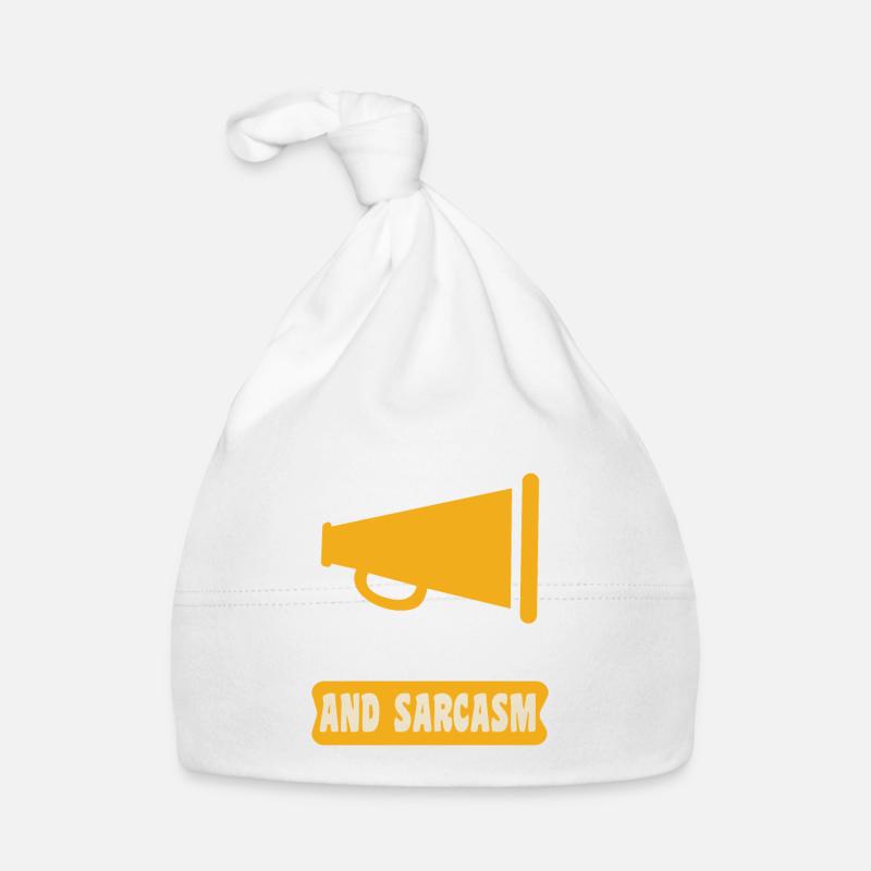 I SPEAK FLUENT BROADWAY AND SARCASM Geschenke Baby Bio-Mütze