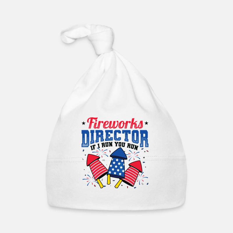 Fireworks Director Si je vous exécute Bonnet bio Bébé