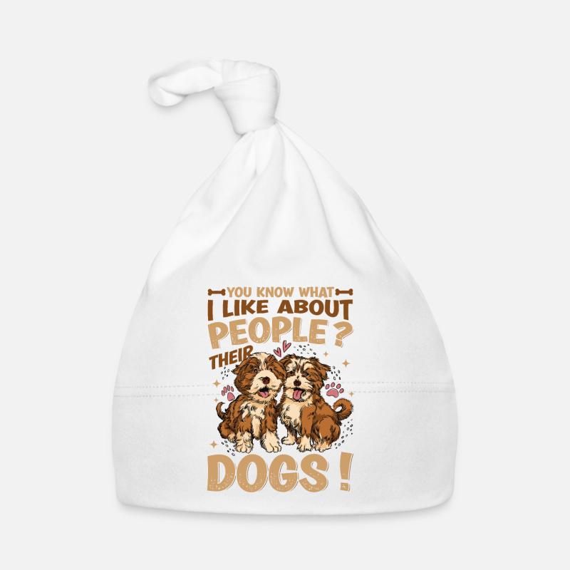 Wissen Sie, was ich an Menschen mag, deren Hunde. Baby Bio-Mütze