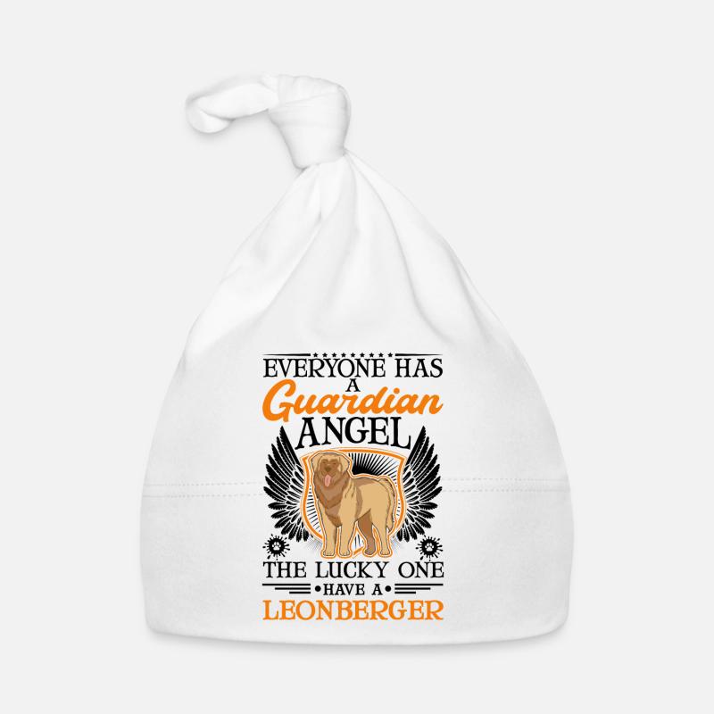 Leonberger Schutzengel Baby Bio-Mütze