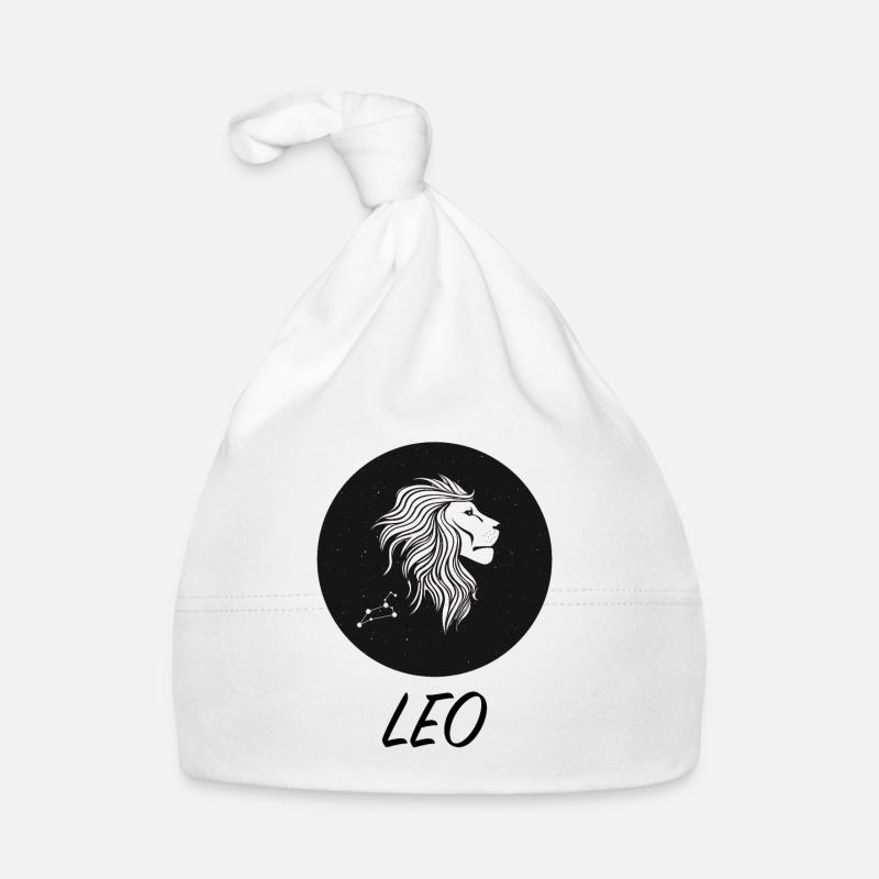 Signe du zodiaque Leo Star Constellation Bonnet bio Bébé