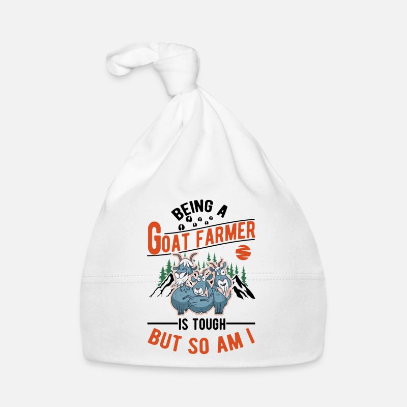 Chèvre Cadeau Chèvre Gardien Chèvre Bonnet bio Bébé