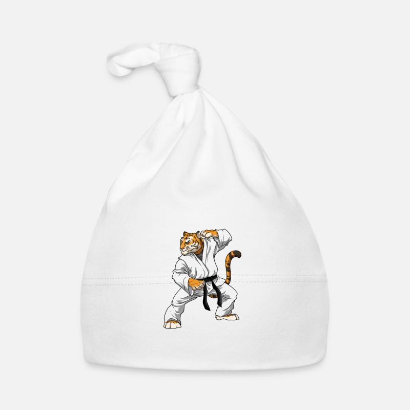 Karate Gear Tiger - Karate Japanische Baby Bio-Mütze
