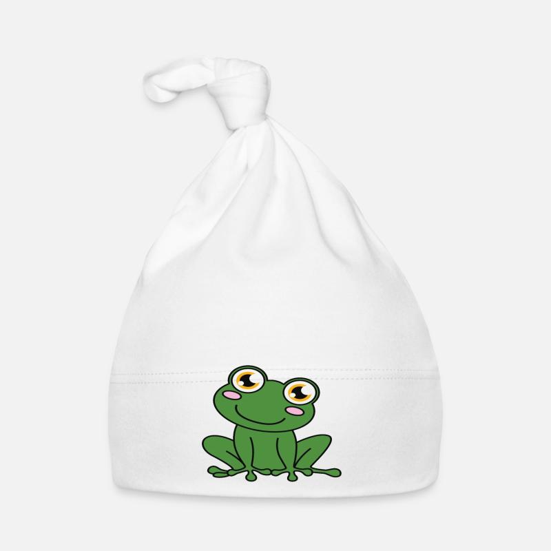 J’adore les grenouilles Bonnet bio Bébé