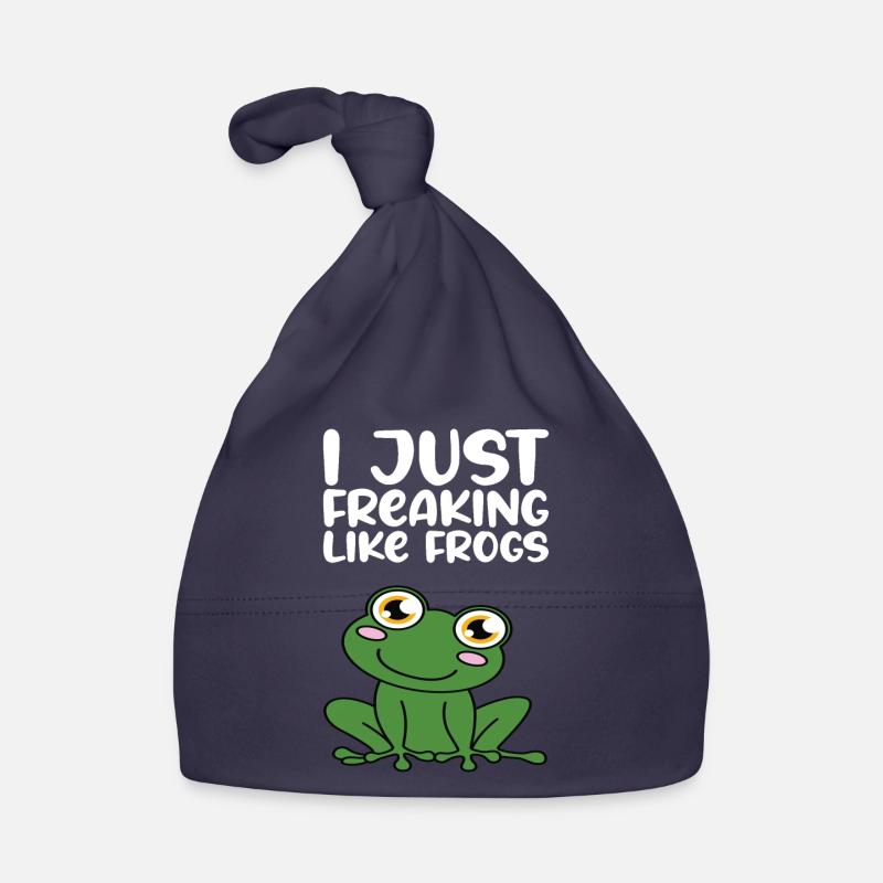 J’adore les grenouilles Bonnet bio Bébé