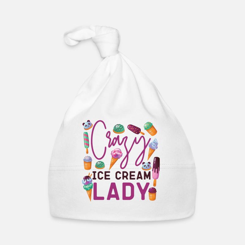 Crème glacée Fille Cône Popsicle Crazy Bonnet bio Bébé